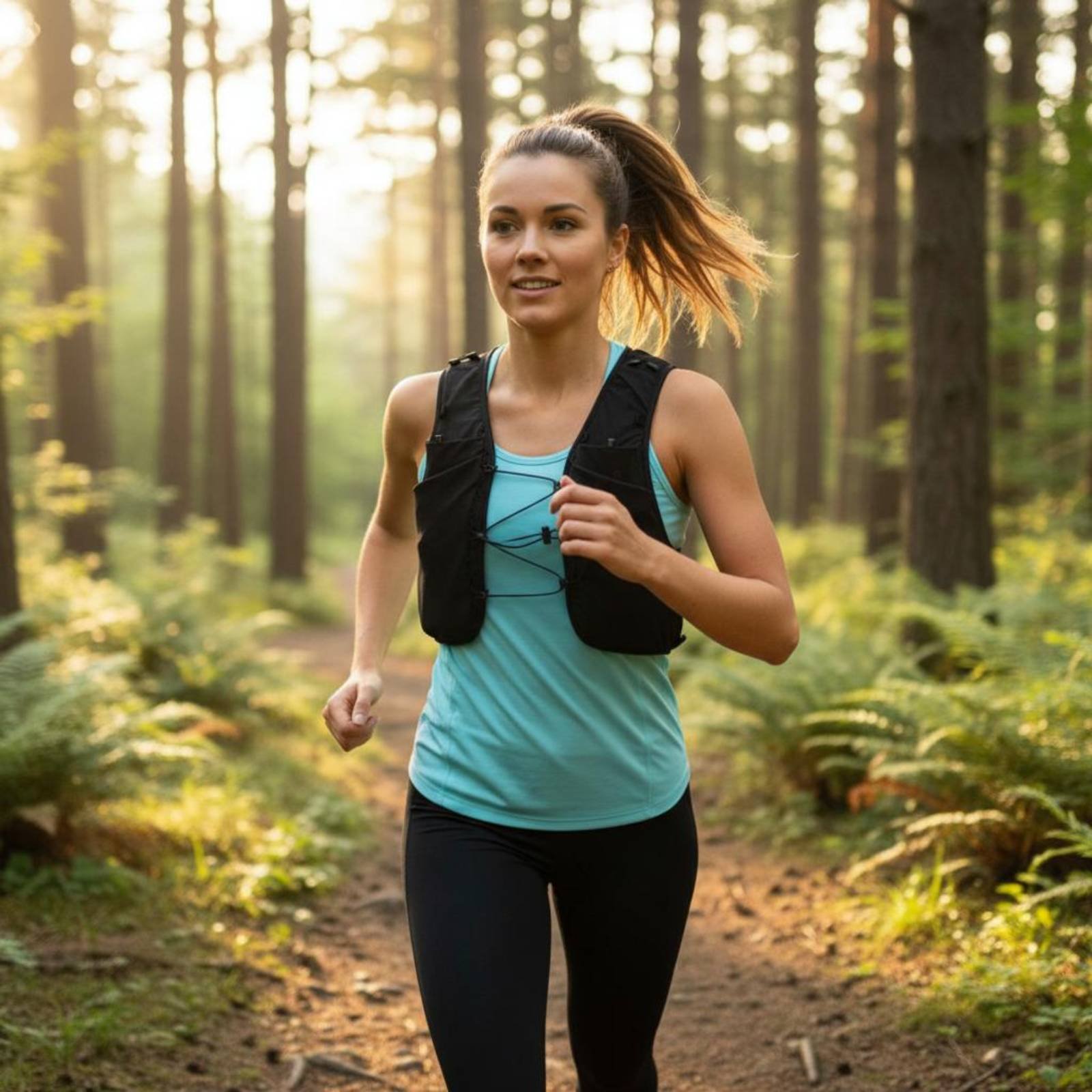 Running Gear Vest - เสื้อกั๊กวิ่งแห้งเร็ว น้ำหนักเบา ระบายอากาศได้ดี เหมาะสำหรับวิ่งเทรล ปีนเขา และกิจกรรมกีฬาอื่นๆ