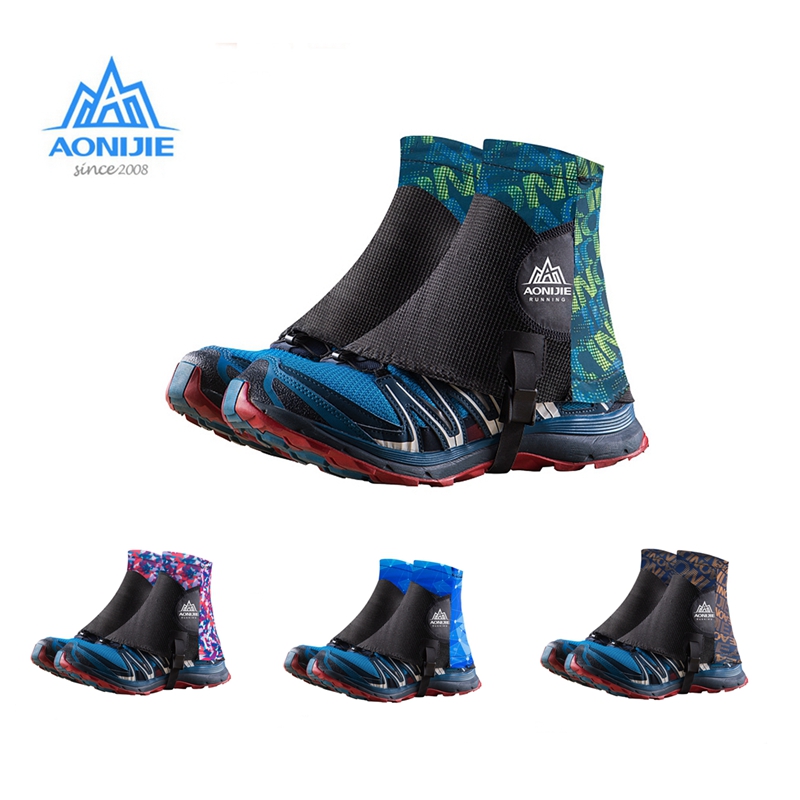 Trail Running Gaiter - AONIJIE OutdoorSandproof Gaiters Trail วิ่งป้องกัน Wrap