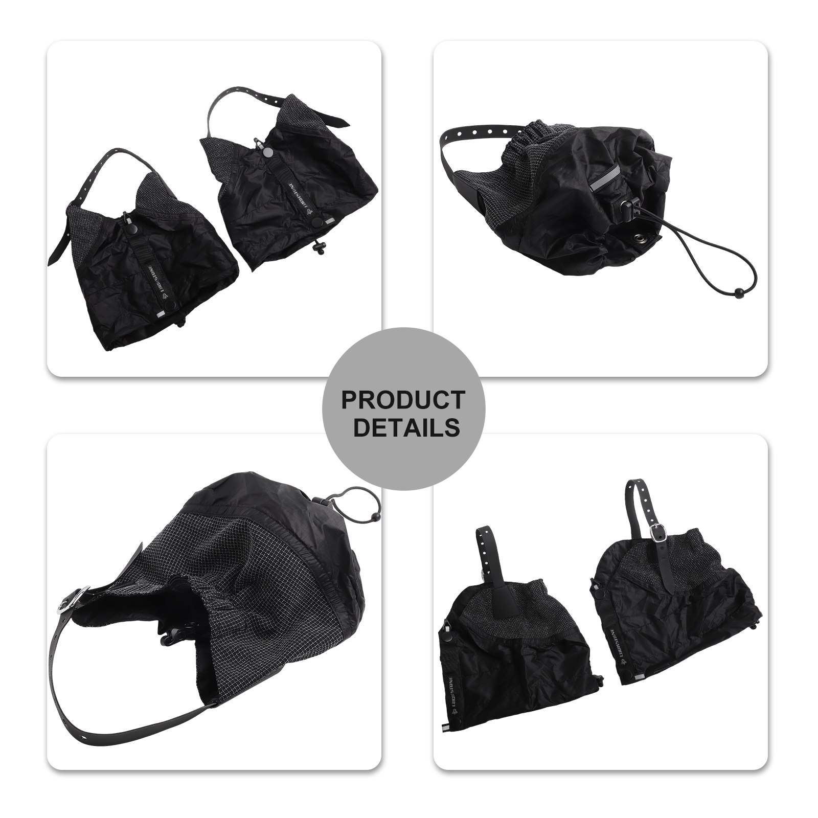 Trail Running Gaiter - สำหรับ /เทรล/วิ่ง/กันฝน/กันน้ำ/ผ้าคลุมรองเท้าแบบยืดหยุ่นพร้อมเคลือบซิลิโคน/กันลื่น/สำหรับการเดินป่า/ปั่นจักรยาน/เดินบนหิมะ