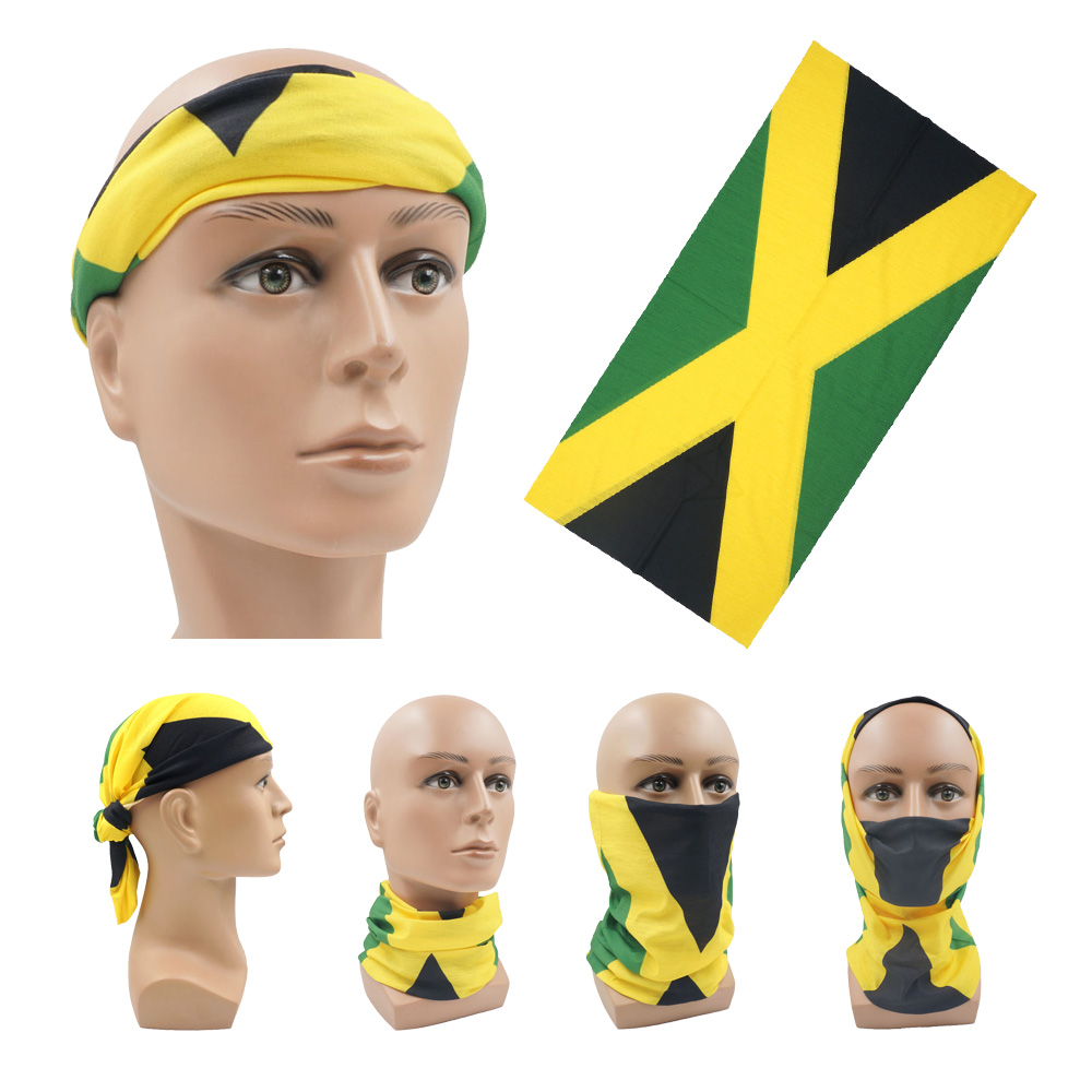 Running Gear Usa - Breathable Running Face Mask ผ้าพันคอ Jamaica