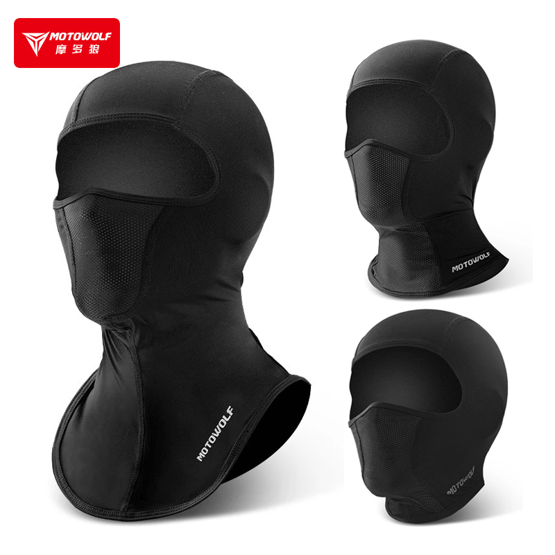 Running Gear Essential - หมวกบาลาคลาวาสำหรับผู้ชายและผู้หญิง ฤดูร้อน ฤดูหนาว หมวกปั่นจักรยาน ผ้าไหมน้ำแข็ง ระบายอากาศ