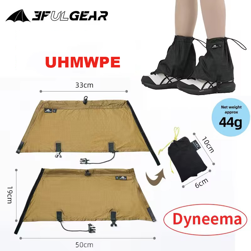 Running Gear Usa - 3F UL เกียร์ท่องเที่ยวรองเท้า UHMWPE กันน้ําเดินป่ากางเกงขายาว Ultralight