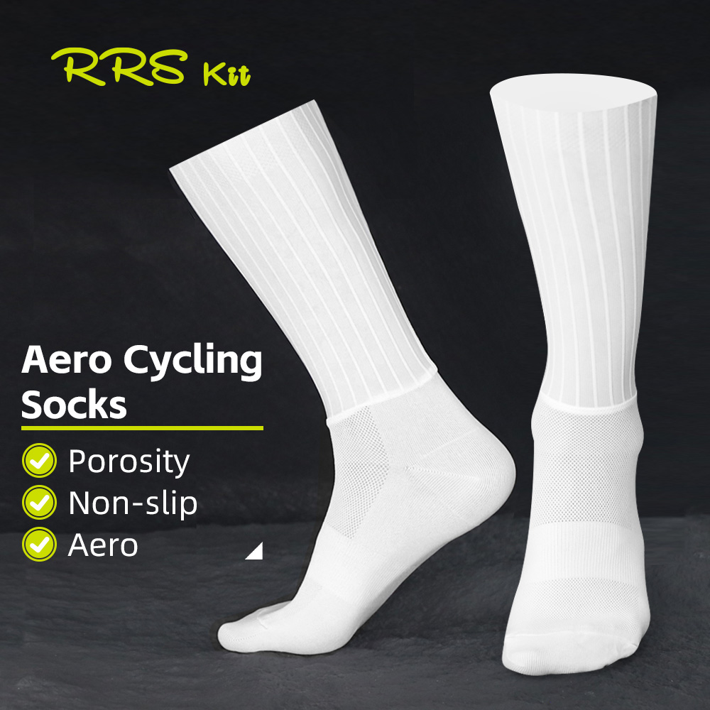 Running Gear Usa - Rrskit ถุงเท้าปั่นจักรยานแบบแอโรไดนามิกสำหรับฤดูร้อน TPU กันลื่น ทนต่อการเสียดสี ระบายอากาศได้ดี