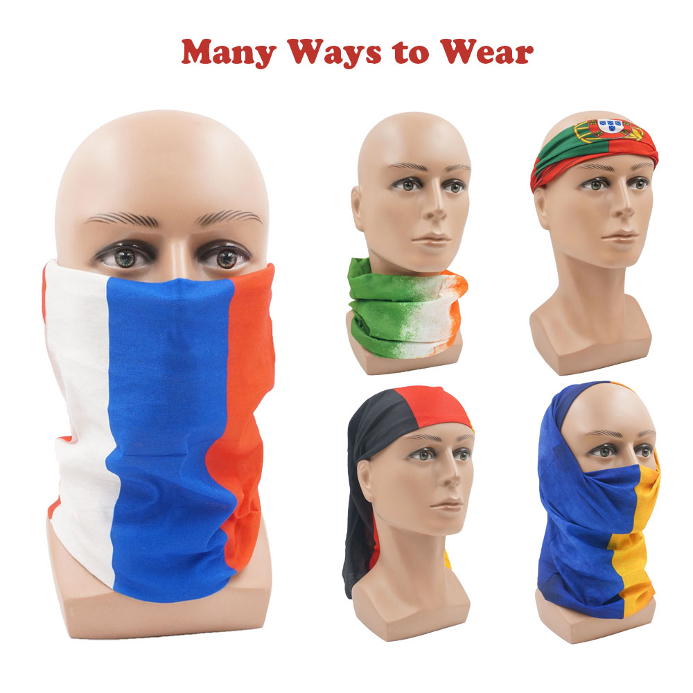 Running Gear Usa - ประเทศยุโรป Face & Neck Gaiter National