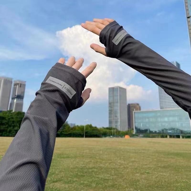 ปลอกแขนกันแดดแบบระบายอากาศ 1 ค - Running Gear Usa บทวิจารณ์และราคา