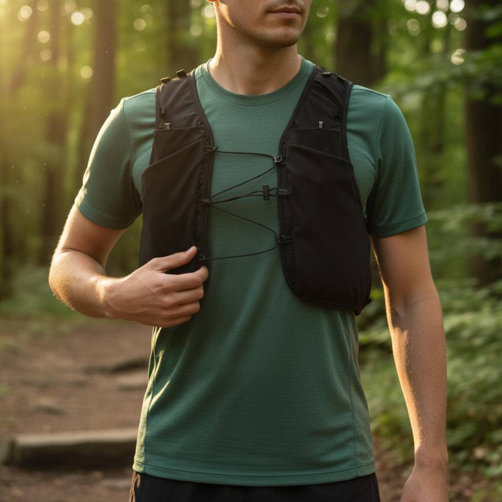 เสื้อกั๊กวิ่งแห้งเร็ว น้ำหนักเ - Running Gear Vest บทวิจารณ์และราคา