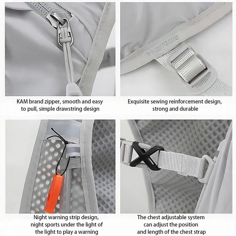 เสื้อกั๊กน้ำหนักเบา แห้งเร็ว ส - Running Hydration Vest บทวิจารณ์และราคา