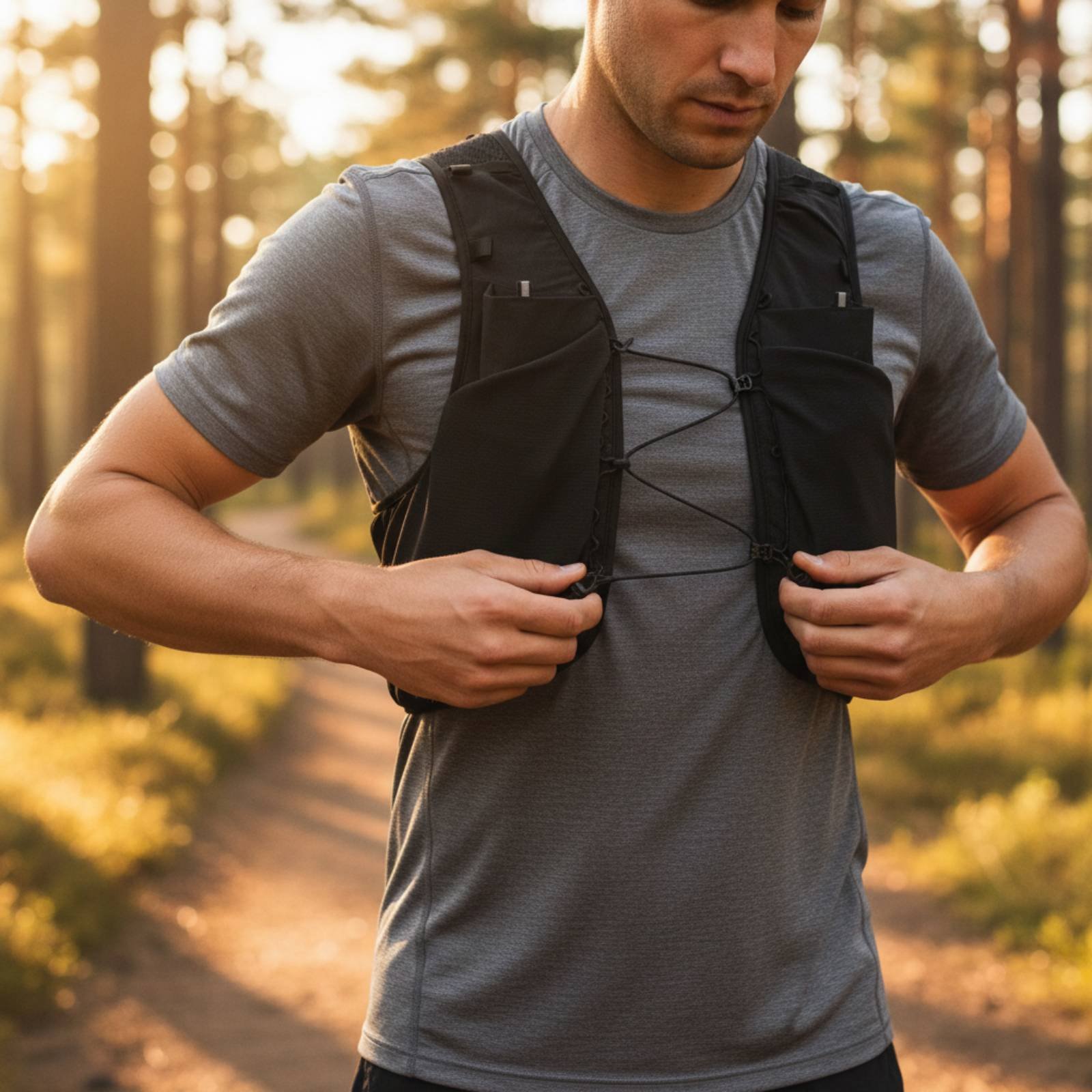เสื้อกั๊กวิ่งน้ำหนักเบา เสื้อก - Running Gear Autumn บทวิจารณ์และราคา