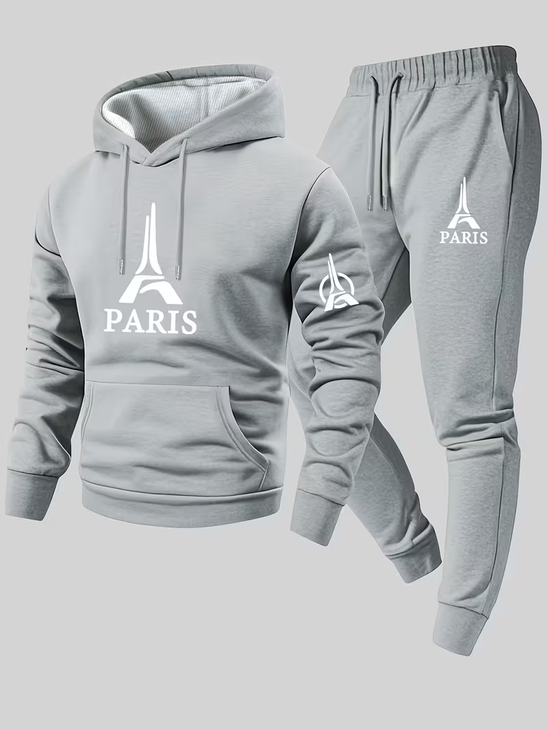 ชุดลำลองผู้ชายสไตล์เมืองปารีสแ - Running Gear Autumn บทวิจารณ์และราคา