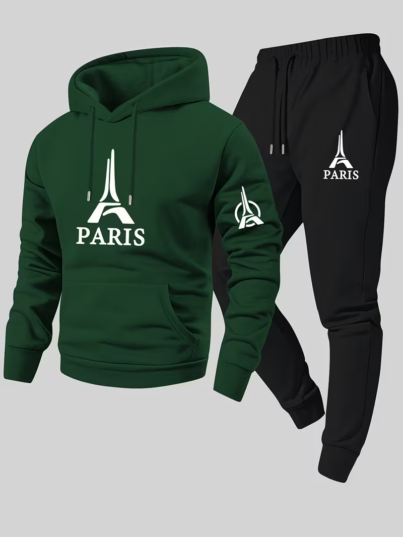 ชุดลำลองผู้ชายสไตล์เมืองปารีสแ - Running Gear Autumn บทวิจารณ์และราคา