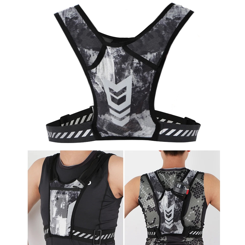 เสื้อกั๊กวิ่งสะท้อนแสงพร้อมที่ - Running Gear Usa บทวิจารณ์และราคา