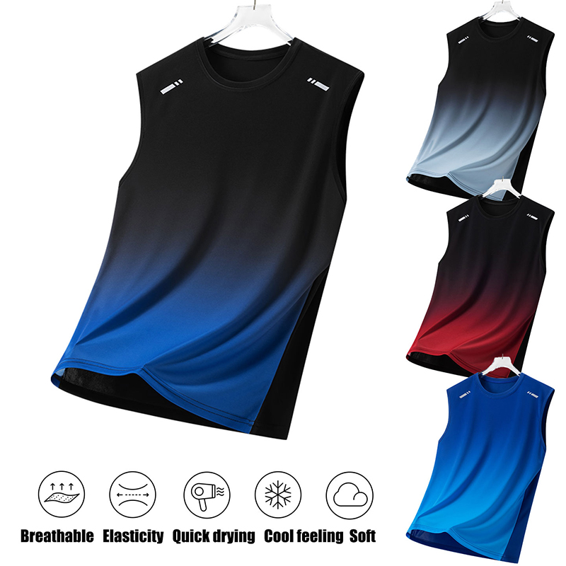 เสื้อกีฬาผู้ชายแบบไล่เฉดสี น้ำ - Running Hydration Vest บทวิจารณ์และราคา