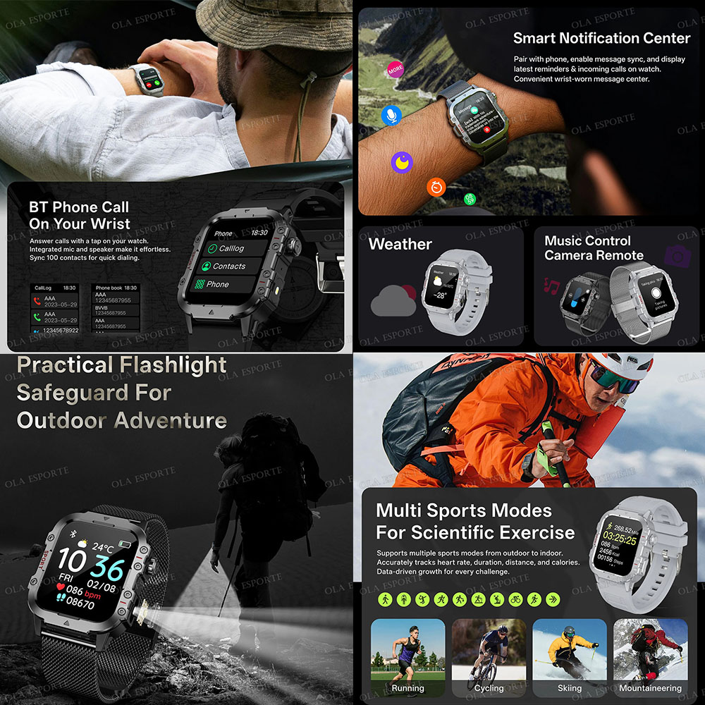 นาฬิกาอัจฉริยะสำหรับกิจกรรมกลา - Gps Running Watch บทวิจารณ์และราคา