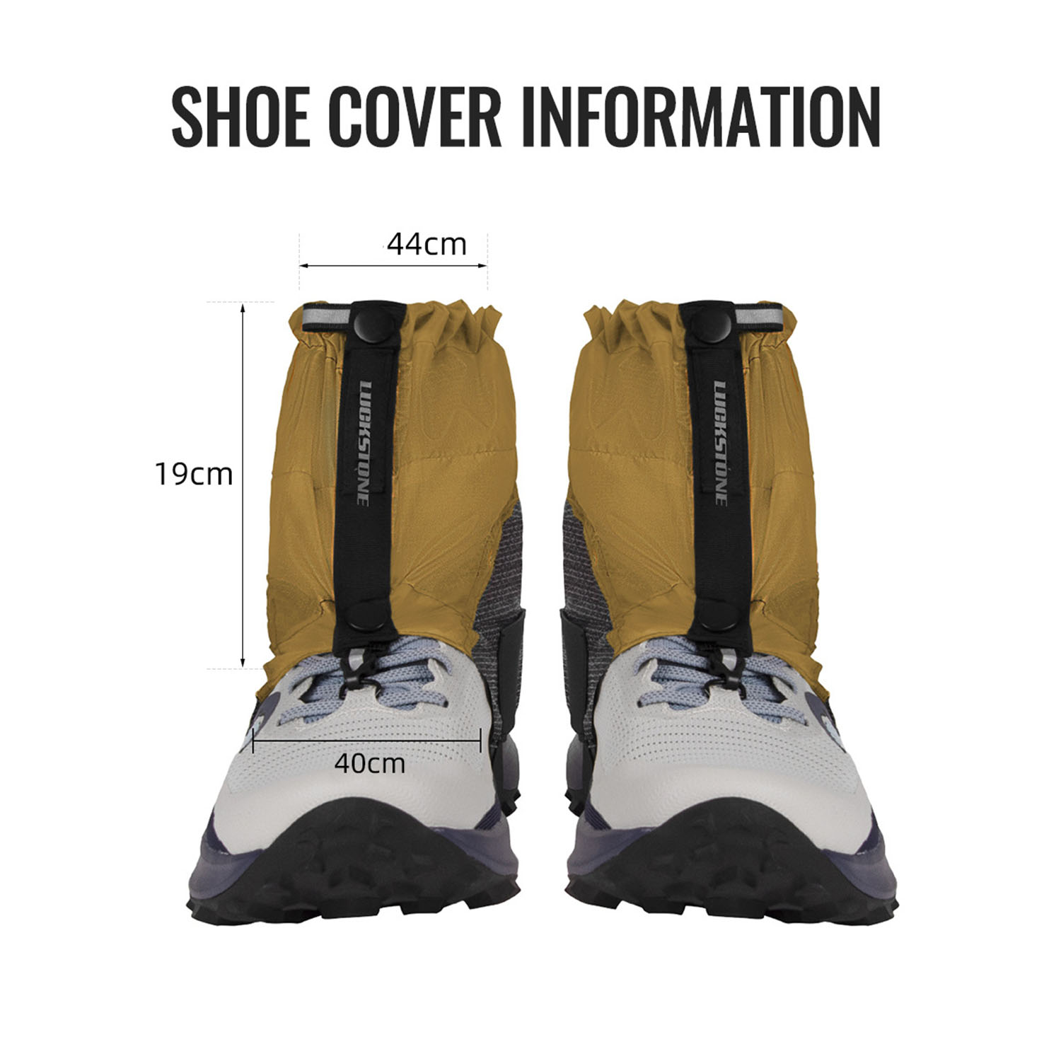 ผ้าคลุมขาแบบกันน้ำสำหรับกิจกรร - Trail Running Gaiter บทวิจารณ์และราคา
