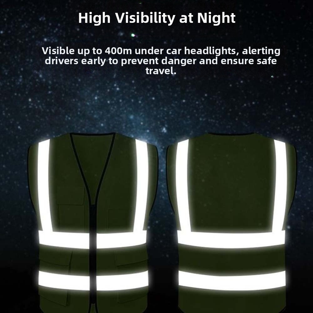 เสื้อกั๊กสะท้อนแสงมองเห็นได้ชั - Running Gear Reflective บทวิจารณ์และราคา