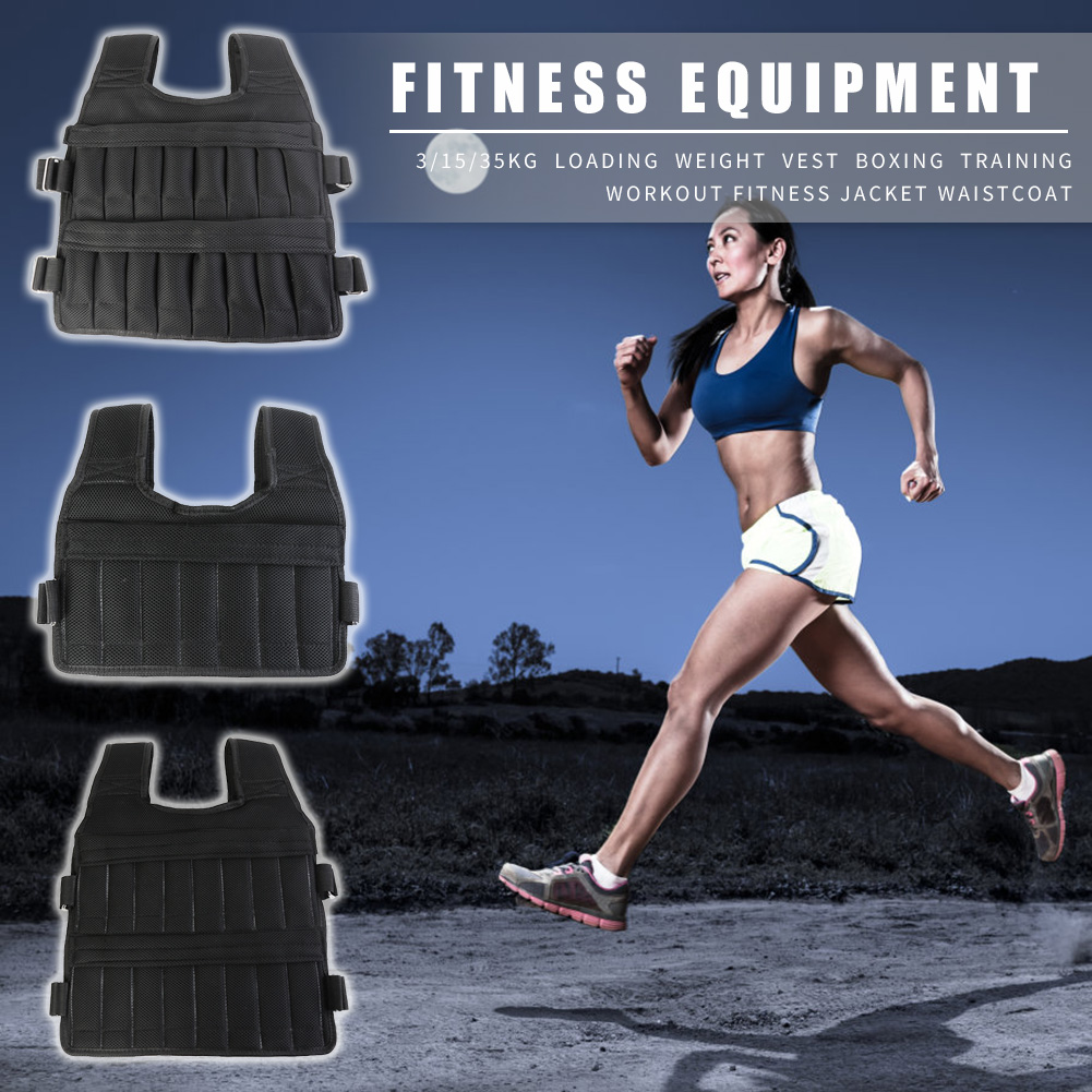 3/15/35 กก. เสื้อแจ็คเก็ตออกกำ - Running Gear Vest บทวิจารณ์และราคา
