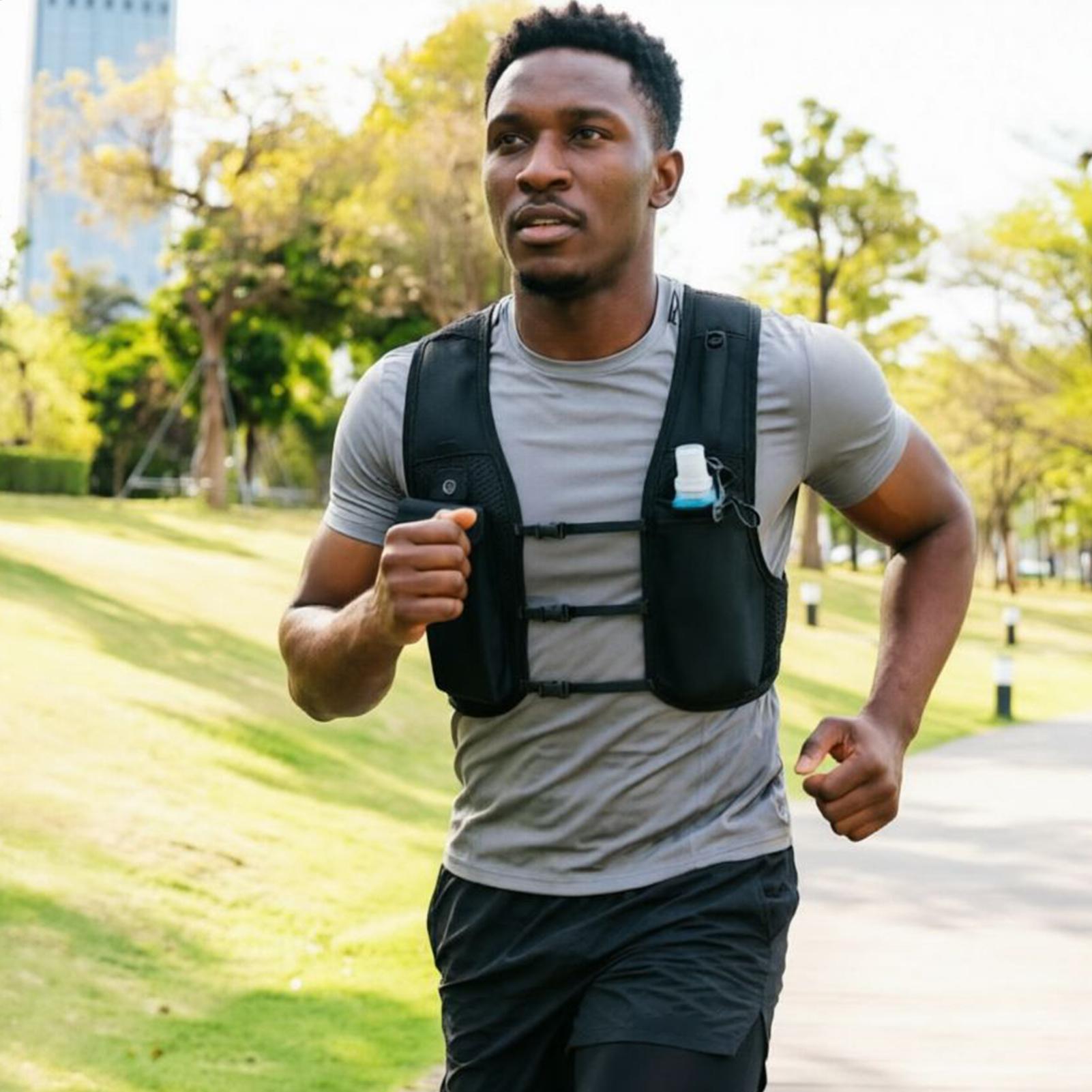 เสื้อกั๊กสำหรับวิ่งพร้อมกระเป๋ - Running Gear Reflective บทวิจารณ์และราคา
