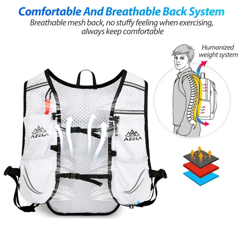 กระเป๋าเป้น้ำสำหรับวิ่ง  กระเป - Running Gear Vest บทวิจารณ์และราคา