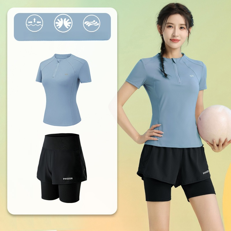 ชุดวิ่งฤดูร้อนสำหรับผู้หญิง 2  - Running Gear Gym บทวิจารณ์และราคา