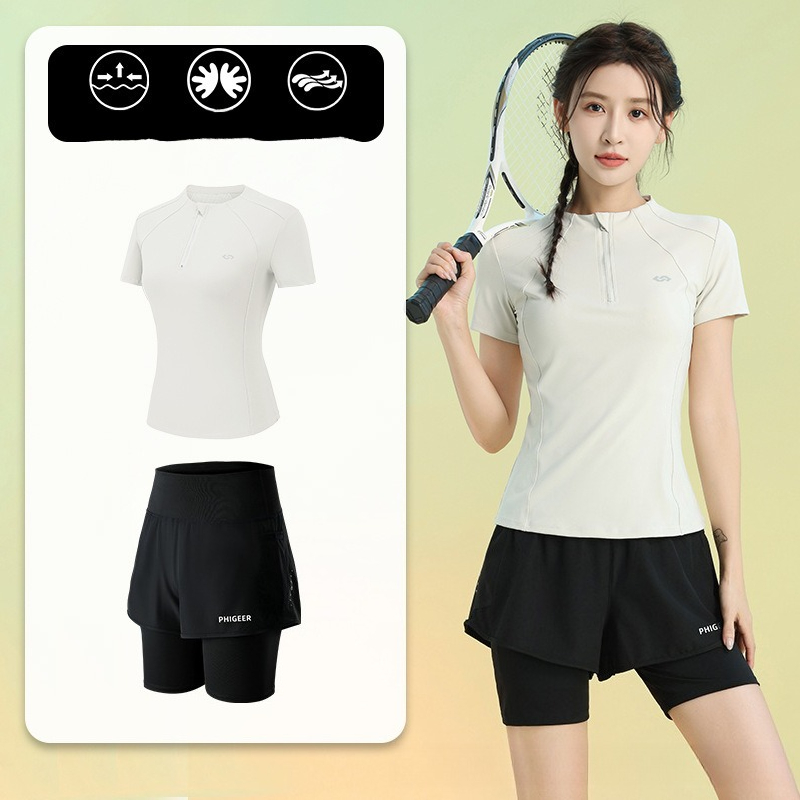 ชุดวิ่งฤดูร้อนสำหรับผู้หญิง 2  - Running Gear Gym บทวิจารณ์และราคา