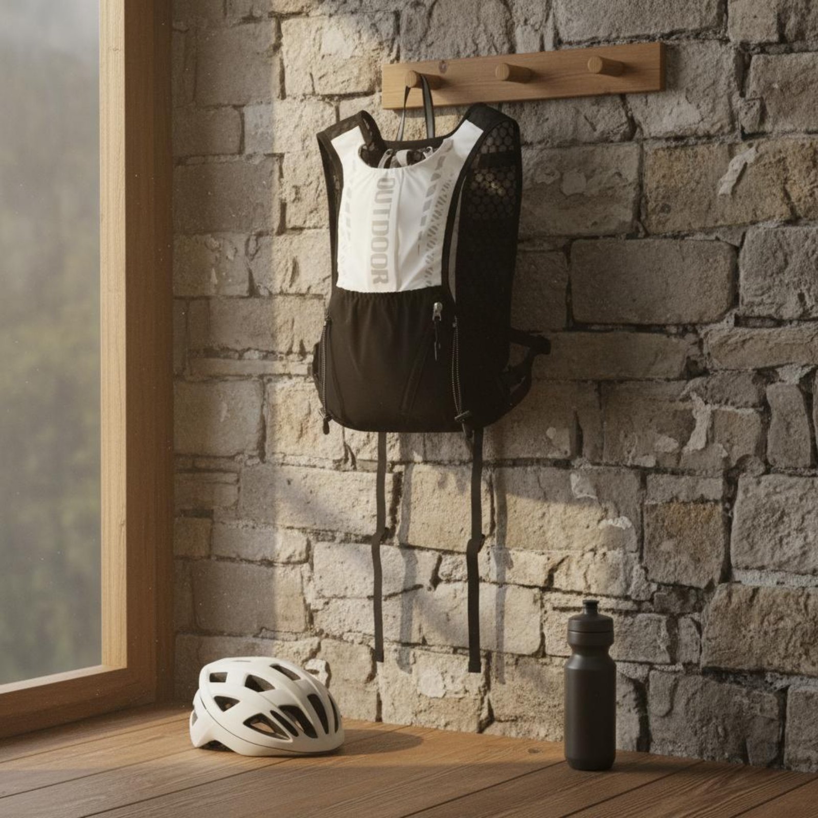 เสื้อกั๊กใส่น้ำสำหรับวิ่งระยะไ - Running Gear Vest บทวิจารณ์และราคา