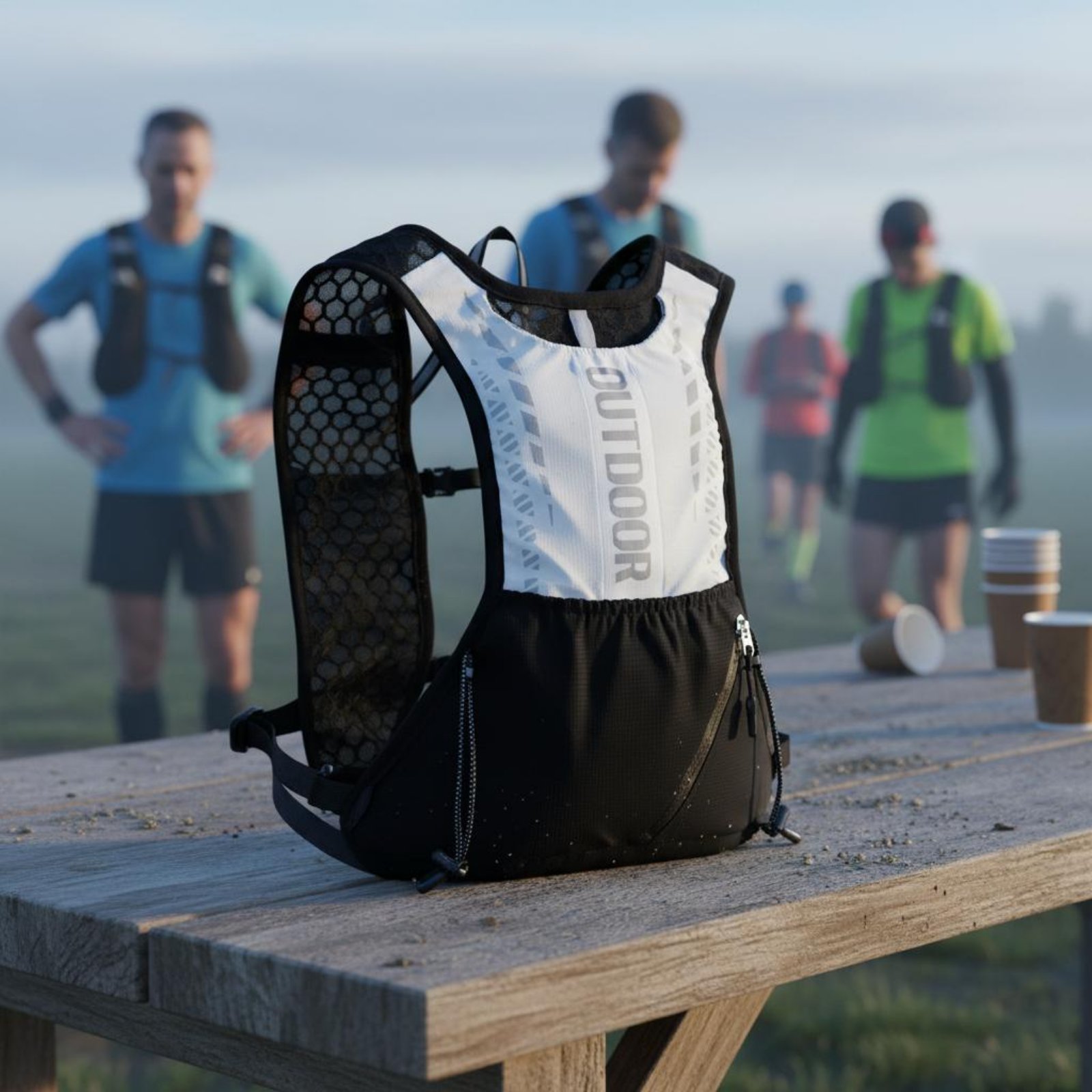 เสื้อกั๊กใส่น้ำสำหรับวิ่งระยะไ - Running Gear Vest บทวิจารณ์และราคา