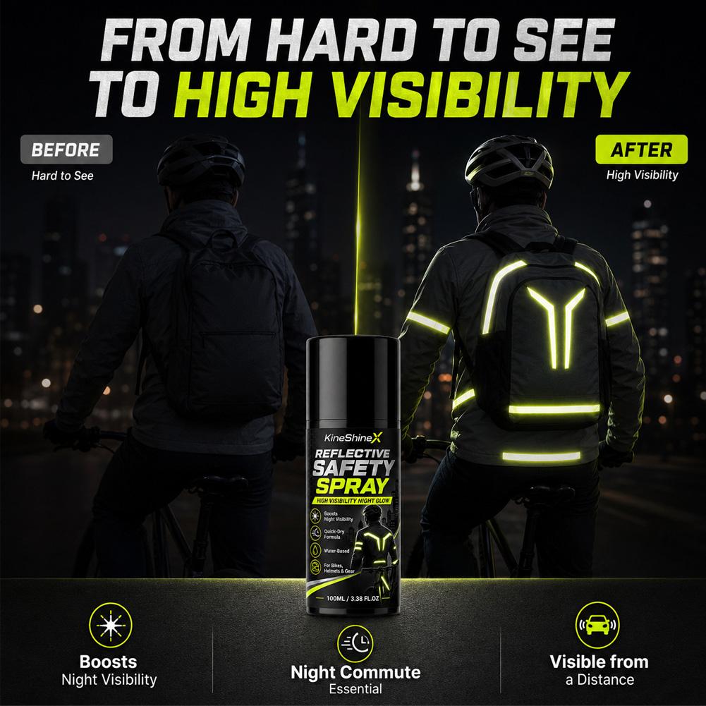 สเปรย์สะท้อนแสงกลางคืนเพื่อควา - Running Gear Reflective บทวิจารณ์และราคา