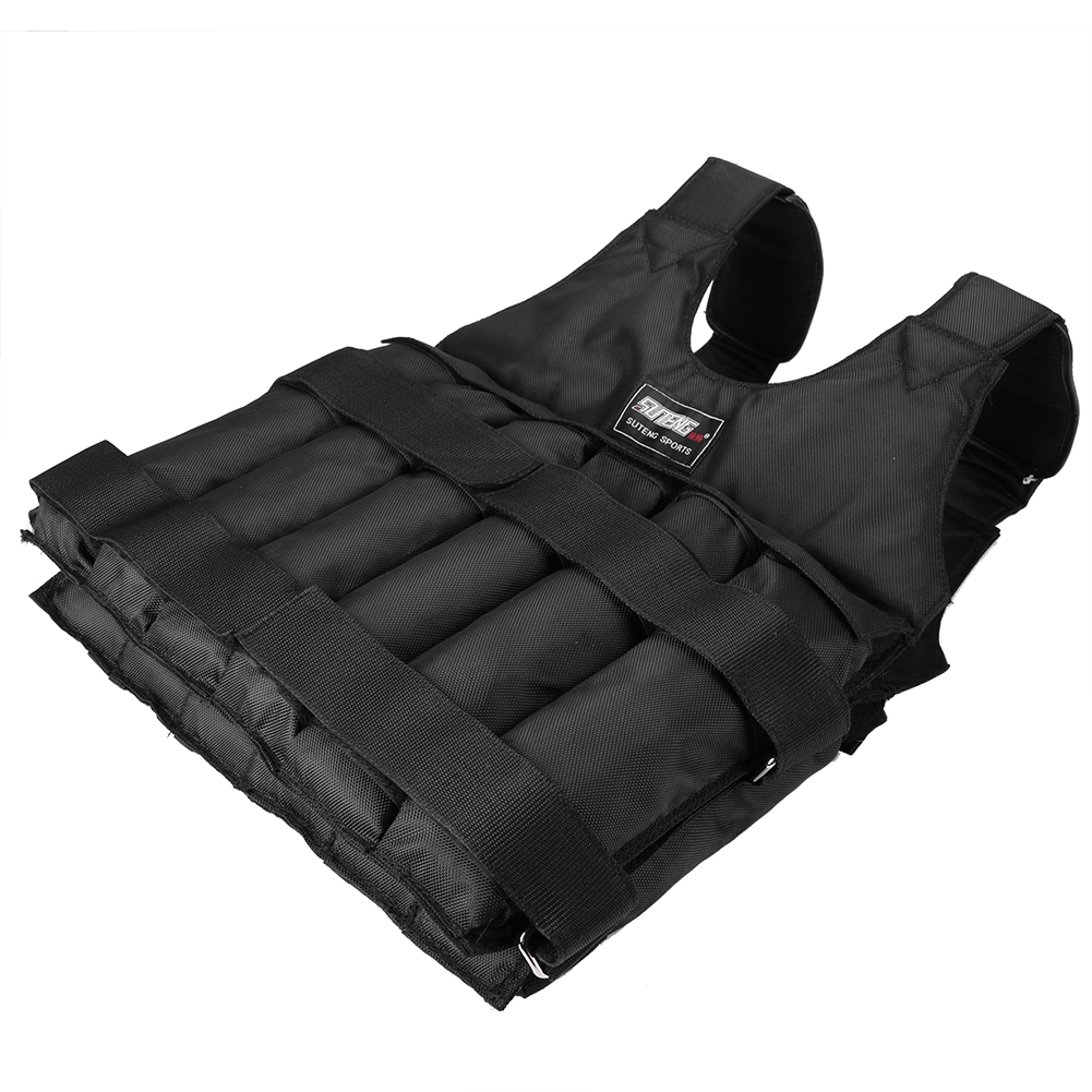 1 - 110LBS ปรับ Weighted Vest  - Running Hydration Vest บทวิจารณ์และราคา